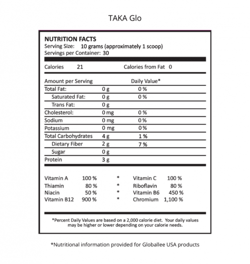 Taka Glo 8